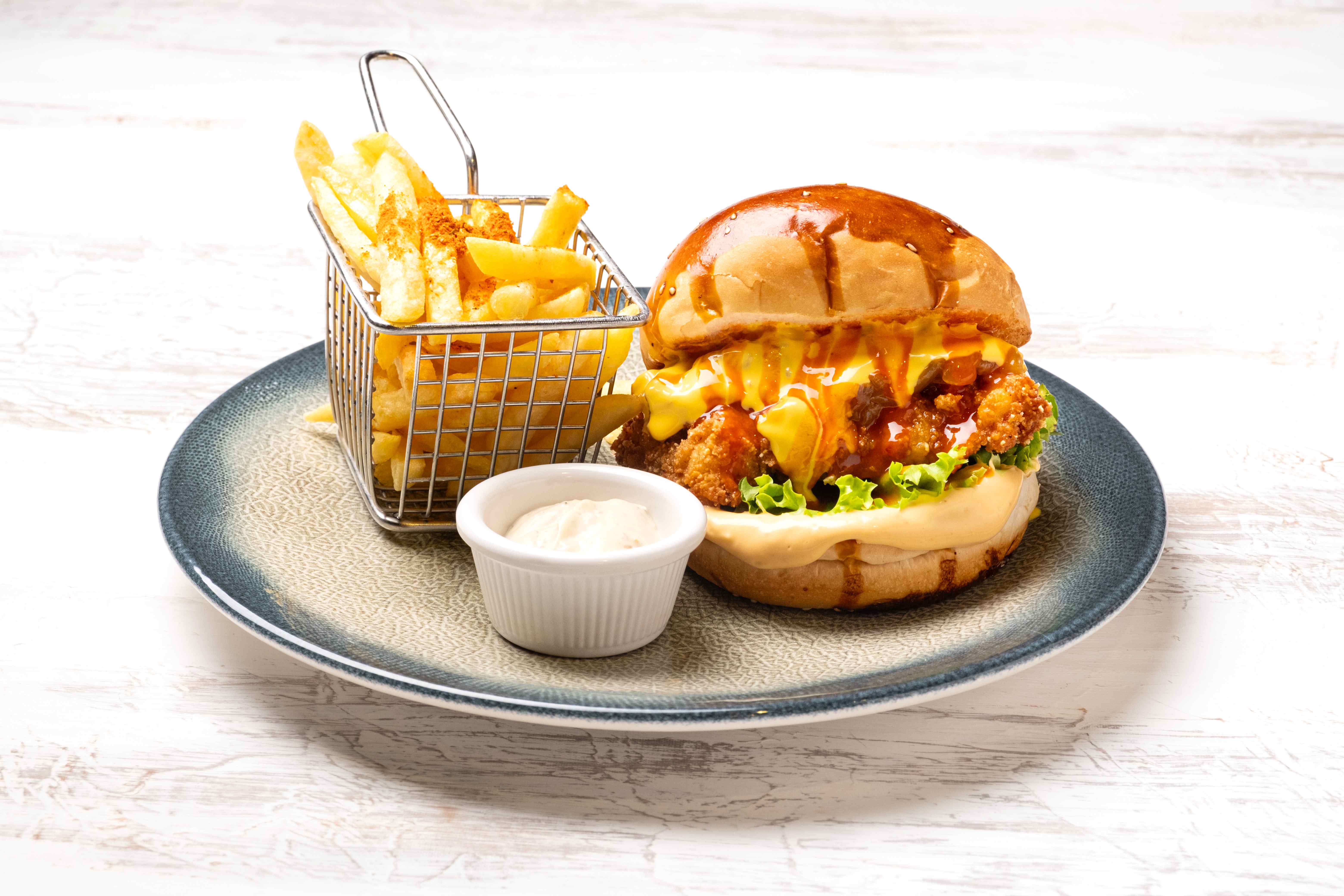 CHICKEN TEXAS BURGER 